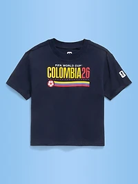 FIFA World Cup 26™ Colombia Oversized Unisex Graphic T-Shirt for Toddler