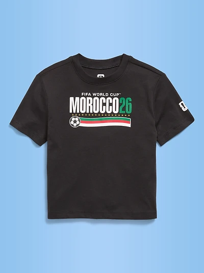 FIFA World Cup 26™ Morocco Oversized Unisex Graphic T-Shirt for Toddler