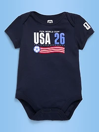 FIFA World Cup 26™ USA Graphic Bodysuit for Baby