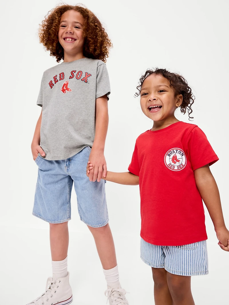 Boston Red Sox Gender-Neutral Pullover Hoodie for Kids