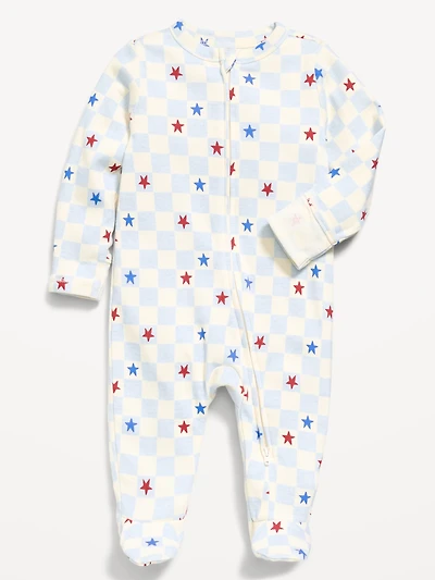 2-Way-Zip Sleep & Play Footed One-Piece for Baby