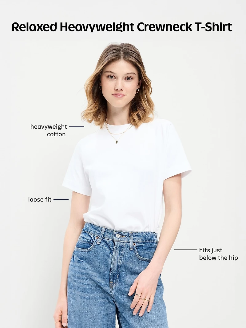 Relaxed Heavyweight Crew-Neck T-Shirt
