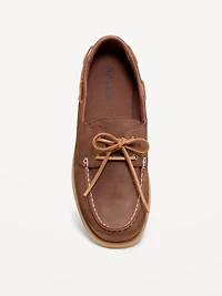Faux-Suede Boat Shoes for Men