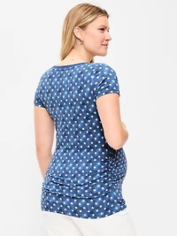 Maternity Scoop-Neck T-Shirt