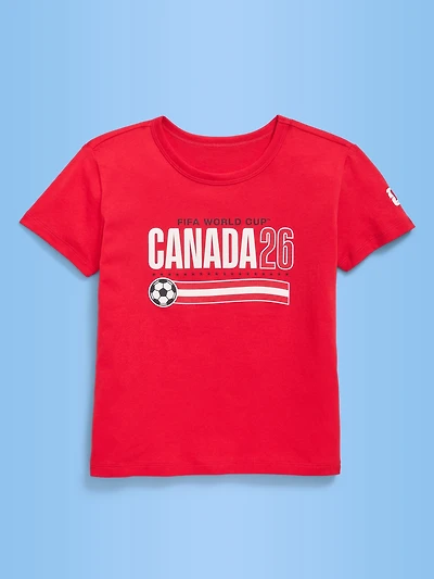 FIFA World Cup 26™ Canada Graphic T-Shirt for Girls