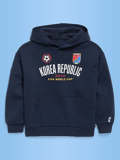 FIFA World Cup 26™ Korea Republic Oversized Pullover Hoodie for Boys