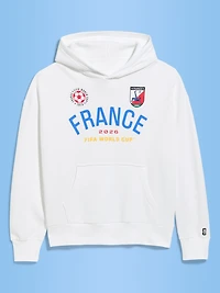 FIFA World Cup 26™ France Oversized Pullover Hoodie for Men