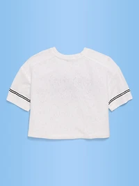 FIFA World Cup 26™ Germany Boxy Lace V-Neck T-Shirt for Girls