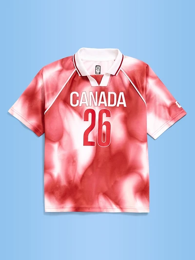 FIFA World Cup 26™ Canada Lifestyle Collared Jersey T-Shirt for Kids