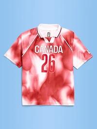 FIFA World Cup 26™ Canada Lifestyle Collared Jersey T-Shirt for Kids