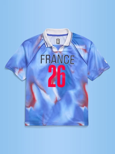 FIFA World Cup 26™ France Lifestyle Collared Jersey T-Shirt for Kids