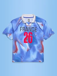 FIFA World Cup 26™ France Lifestyle Collared Jersey T-Shirt for Kids
