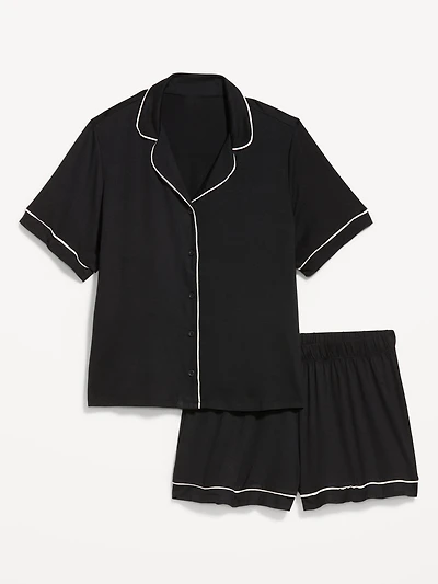 Sunday Sleep Knit Jersey Short Set