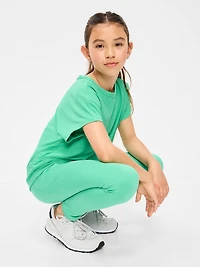 High-Waisted StudioSmooth 7/8 Leggings for Girls