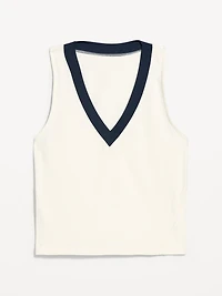 StudioSmooth Cropped Tennis Tank Top