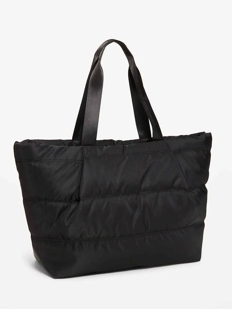 Large Active Puffer Tote Bag