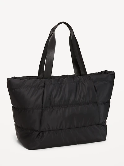 Large Active Puffer Tote Bag