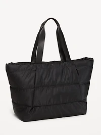 Large Active Puffer Tote Bag
