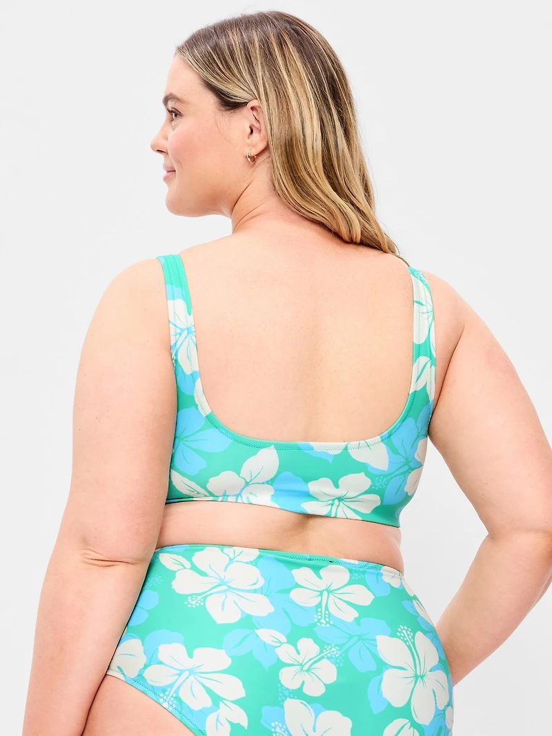 Essential Scoop-Neck Swim Top