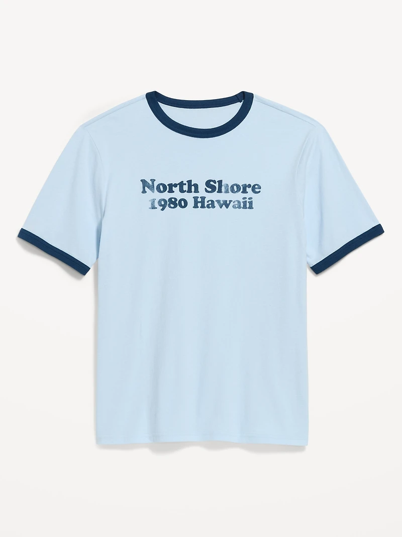 Graphic Ringer T-Shirt