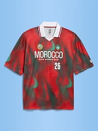 FIFA World Cup 26™ Morocco Lifestyle Collared Jersey T-Shirt for Men