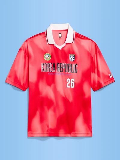 FIFA World Cup 26™ Korea Republic Lifestyle Collared Jersey T-Shirt for Men