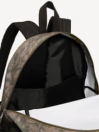 Camo Canvas Backpack for Boys