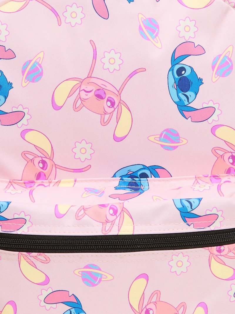 Disney© Stitch and Angel Canvas Backpack for Girls