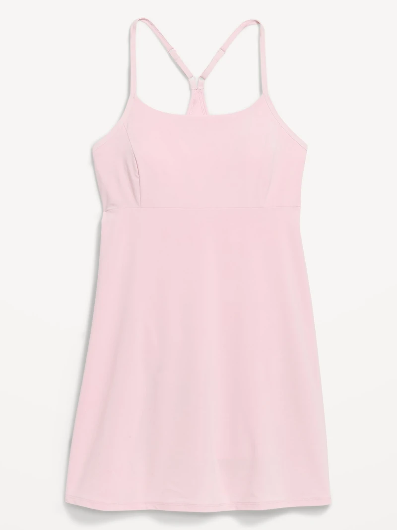 Stretch Woven Racerback Tennis Dress
