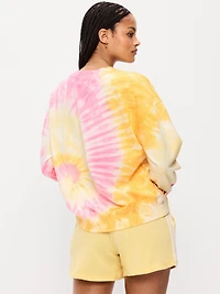 Oversized Crew-Neck Sweatshirt