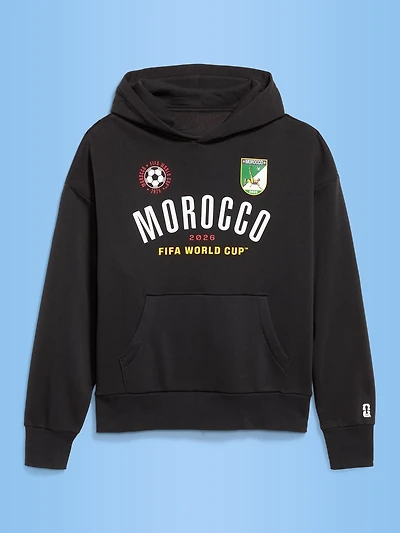 FIFA World Cup 26™ Morocco Oversized Pullover Hoodie for Men