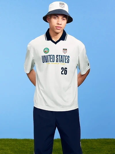 FIFA World Cup 26™ USA Lifestyle Collared Jersey T-Shirt for Men