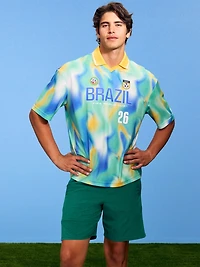 FIFA World Cup 26™ Brazil Lifestyle Collared Jersey T-Shirt for Men