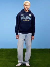 FIFA World Cup 26™ Argentina Oversized Pullover Hoodie for Men