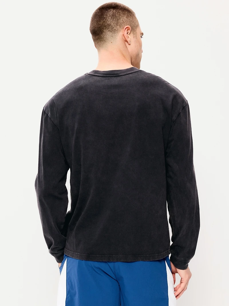Lived-In Pro Long-Sleeve Graphic T-Shirt