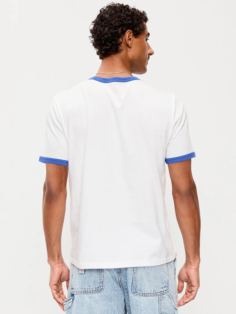 Graphic Ringer T-Shirt