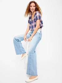 Short-Sleeve Bubble Top