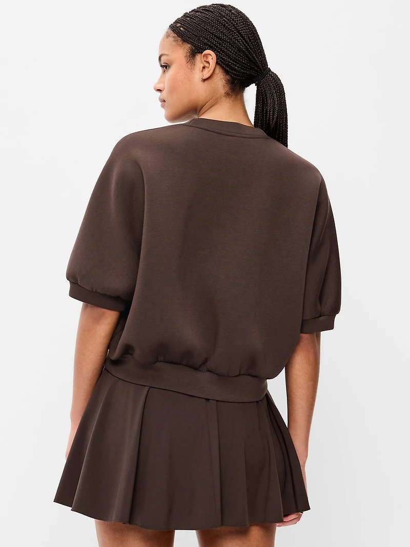 Bounce Fleece Dolman-Sleeve Top