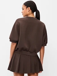 Bounce Fleece Dolman-Sleeve Top