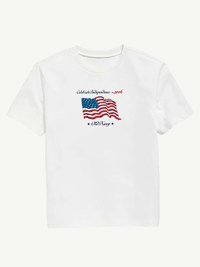 Heritage 2006 Flag Graphic T-Shirt For Kids