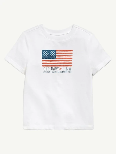 Heritage 1996 Flag Graphic T-Shirt For Toddler