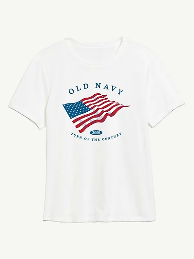 Heritage 2000 Flag Graphic T-Shirt For Women