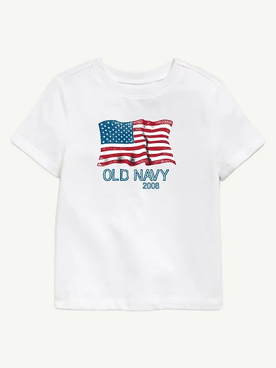 Heritage 2008 Flag Graphic T-Shirt For Toddler