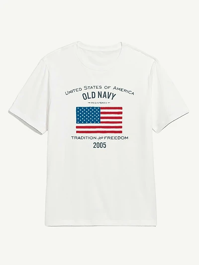 Heritage 2005 Flag Graphic T-Shirt