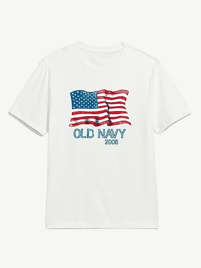 Heritage 2008 Flag Graphic T-Shirt