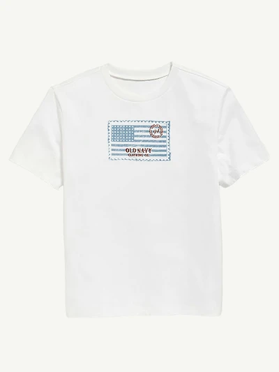 Heritage 1994 Flag Graphic T-Shirt For Kids