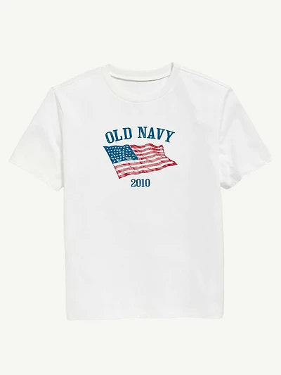 Heritage 2010 Flag Graphic T-Shirt For Kids