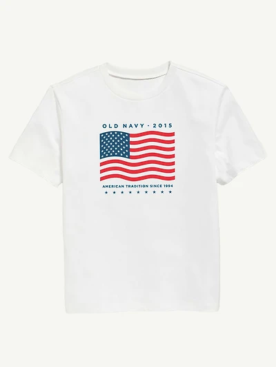 Heritage 2015 Flag Graphic T-Shirt For Kids