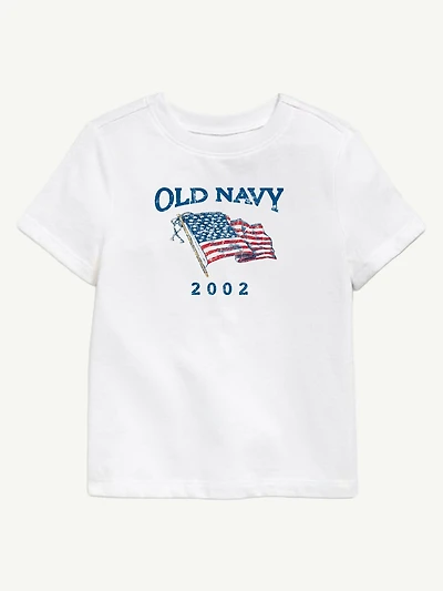 Heritage 2002 Flag Graphic T-Shirt For Toddler