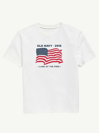 Heritage 2016 Flag Graphic T-Shirt For Kids